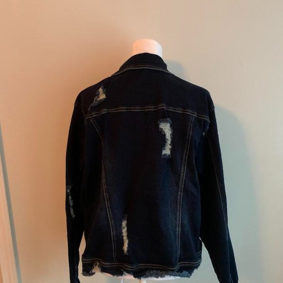 Distressed, Jean Jacket - Picture 5 of 6